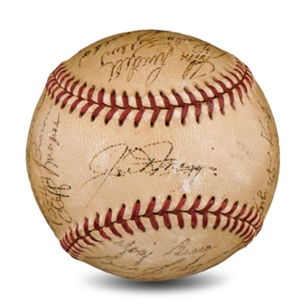 1949 World Series Champs New York Yankees Team Signed (22) Baseball 